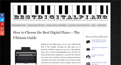 Desktop Screenshot of bestdigitalpiano.net